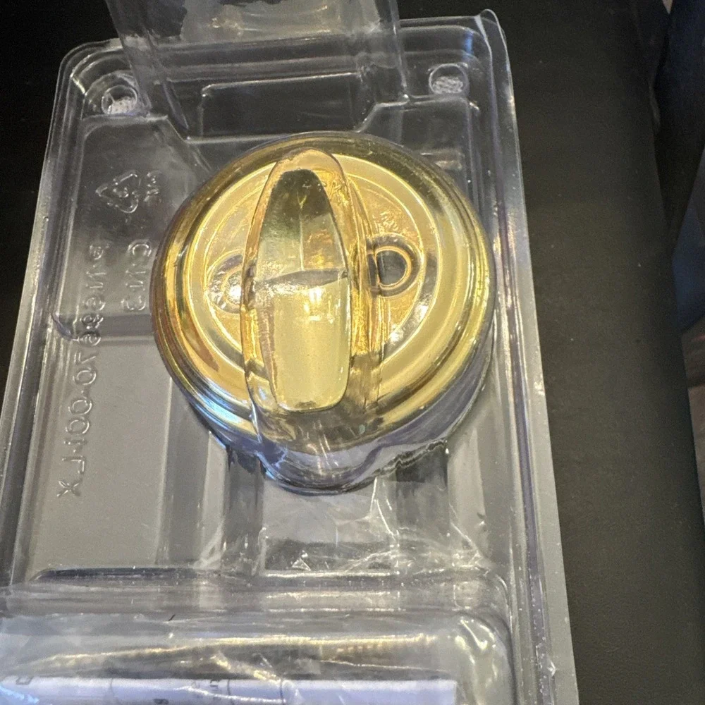Kwikset Polished Brass Single Cylinder‎ Deadbolt/Keyed Security 99800-120